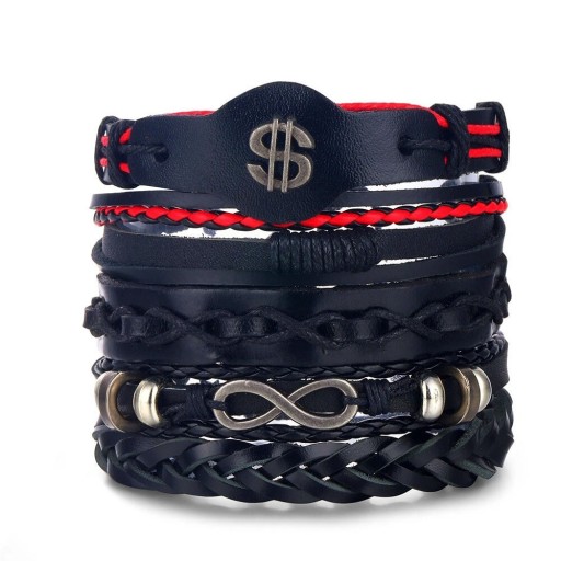 Heren multilayer armband H229