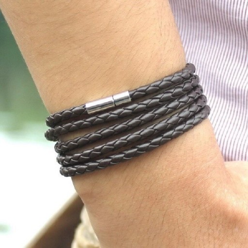 Heren multilayer armband H376