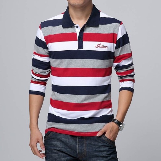 Heren poloshirt T2177