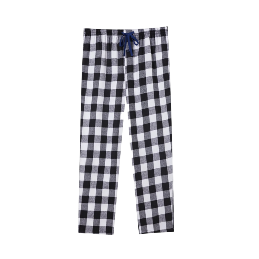 Heren pyjamabroeken geruit lange pijpen elastische tailleband met koord katoen polyester thuis dragen slapen comfort