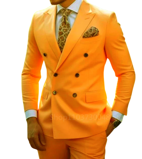 Heren set van katoen en wol Elegante set van jasje en broek voor mannen Effen formele set met zakken en knopen Stijlvol pak in verschillende kleuren