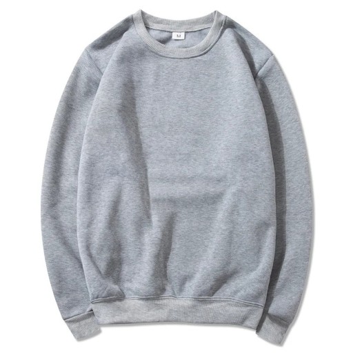Heren sweatshirt effen in verschillende kleuren Comfortabel sweatshirt van polyester voor dagelijks gebruik Stijlvolle basisgarderobe voor mannen