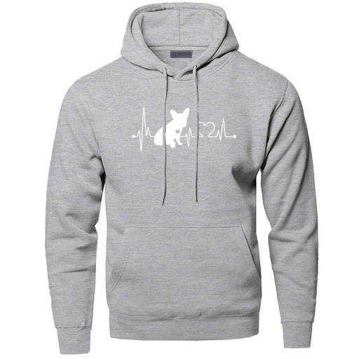 Heren sweatshirt hartslag F51