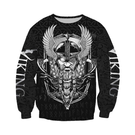 Heren sweatshirt met print F121