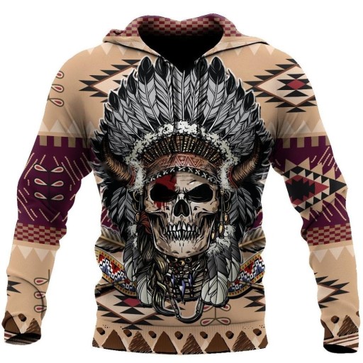 Heren sweatshirt met schedelprint F79