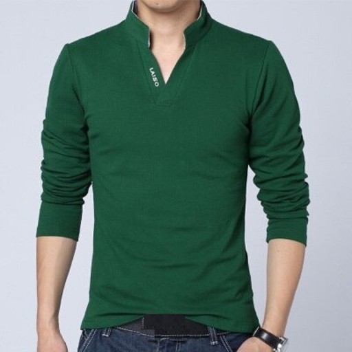 Heren T-shirt met lange mouwen T2046