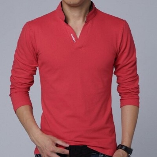 Heren T-shirt met lange mouwen T2046