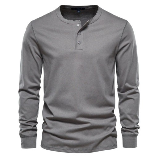 Heren T-shirt met lange mouwen T2140