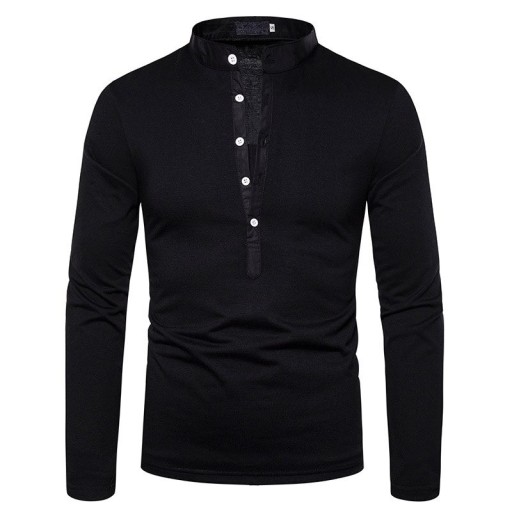 Heren T-shirt met lange mouwen T2222