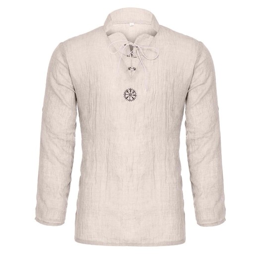 Heren T-shirt met lange mouwen T2243