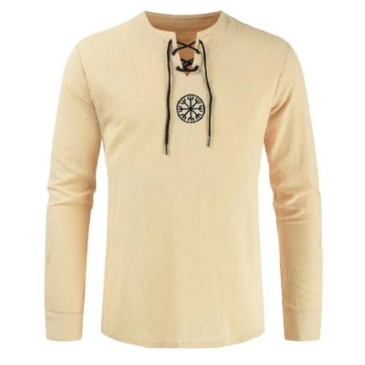 Heren T-shirt met lange mouwen T2308