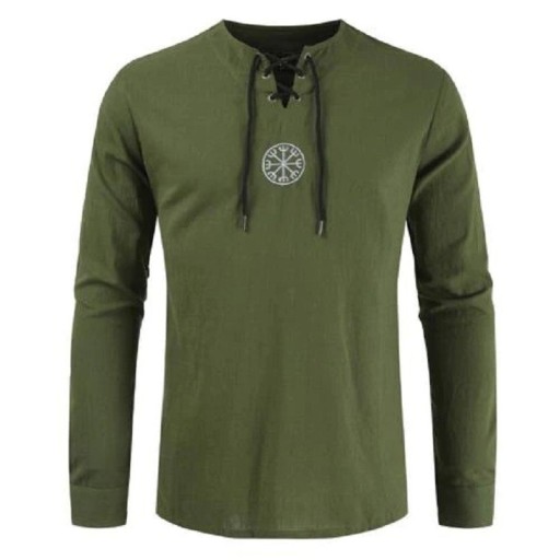 Heren T-shirt met lange mouwen T2308