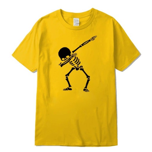 Heren T-shirt met skelet T2063