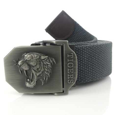 Heren Tigers riem in verschillende kleuren en lengtes