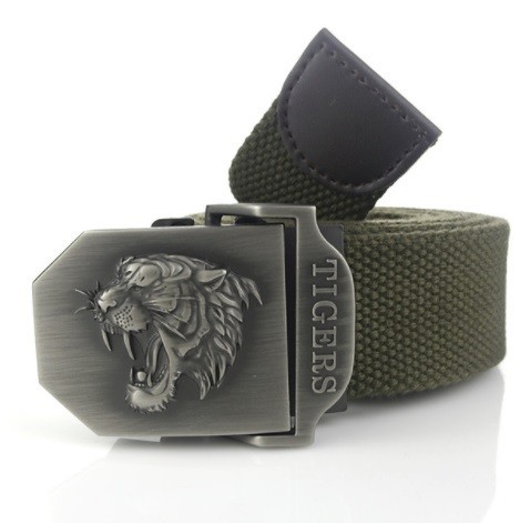 Heren Tigers riem in verschillende kleuren en lengtes