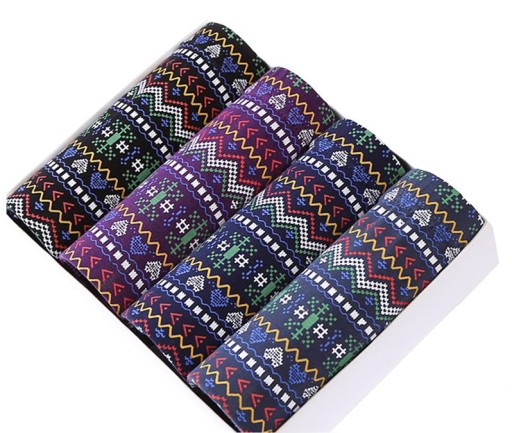 Herenboxershorts met interessant patroon - 4 stuks