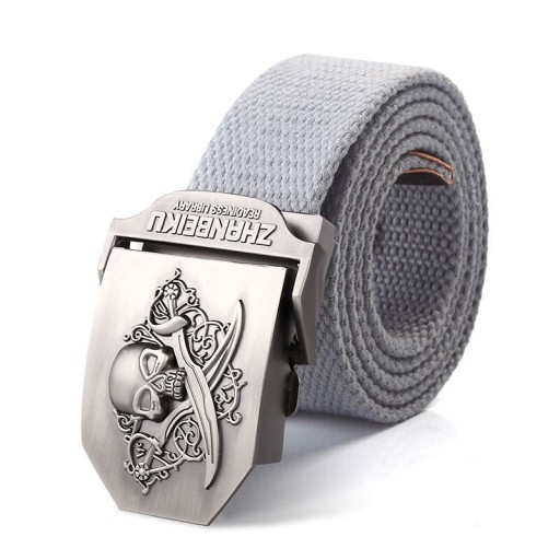 Herenriem met schedel L367