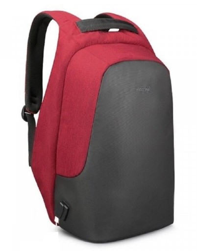 Herenrugzak met USB E971