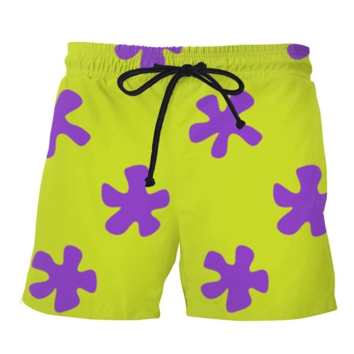 Herenshorts met bloemen