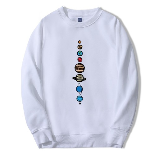 Herensweater met planeten