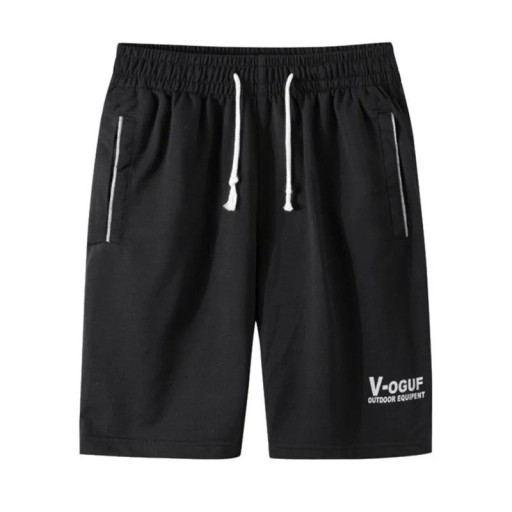 Herr sommarsportshorts knälånga snabbtorkande fritidsshorts som andas med resår i midjan och fickor för vardagsbruk