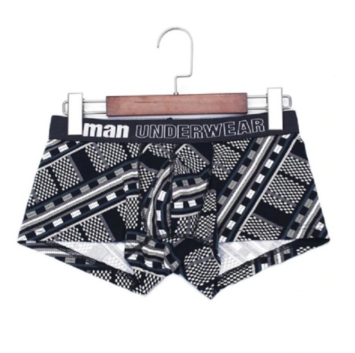 Herre boxershorts med mønster A2448