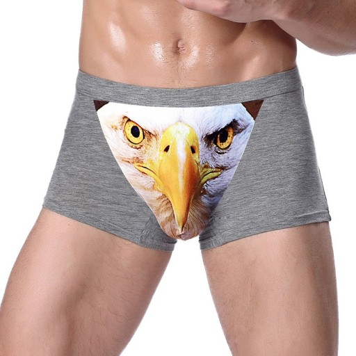 Herre boxershorts med ørn J2637
