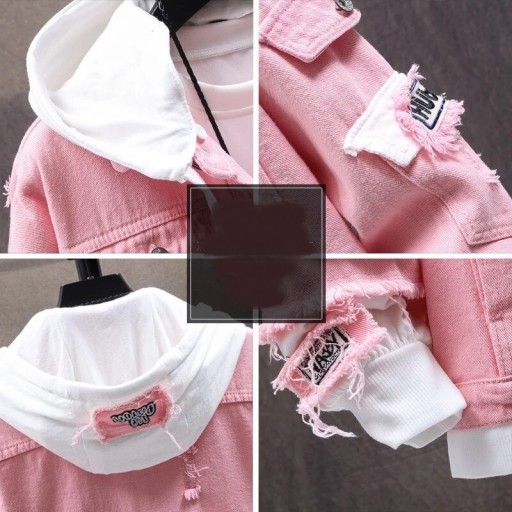 Herre denimjakke F1178