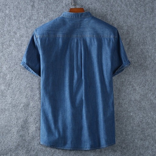 Herre denimskjorte F513