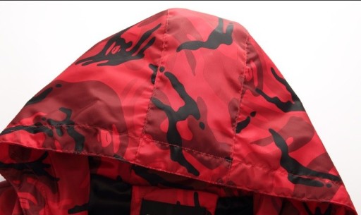 Herre forårsjakke i camouflagedesign J751