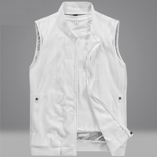 Herre gennemsigtig vest