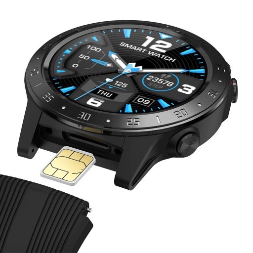 Herre GPS Smartwatch med ekstra rem