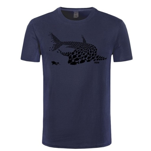 Herre haj t-shirt T2231