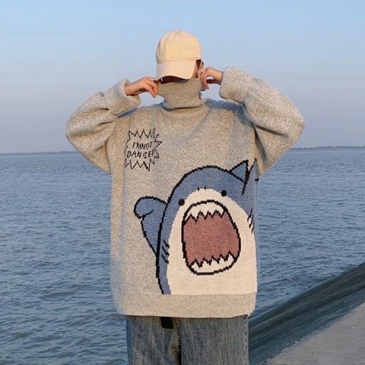 Herre hajsweater
