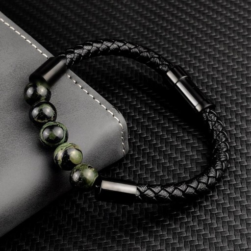 Herre læderarmbånd H252