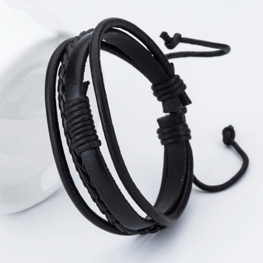 Herre læderarmbånd H278