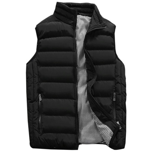 Herre quiltet vest