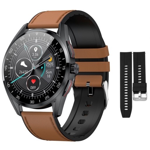 Herre smartwatch med udskiftningsrem K1424
