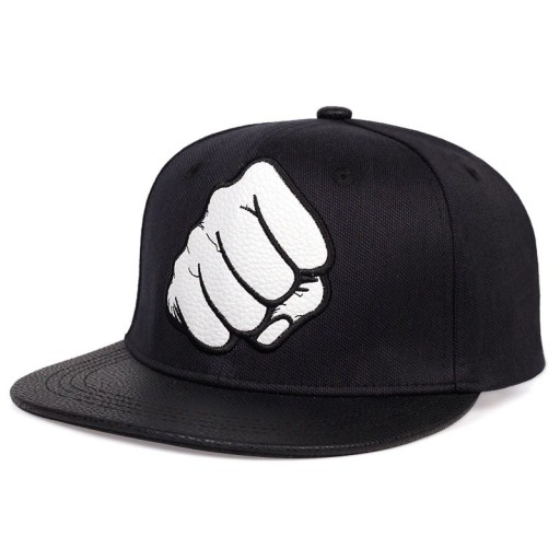 Herre snapback med knytnæve T229
