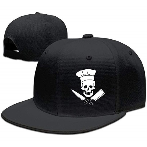 Herre snapback med kranium