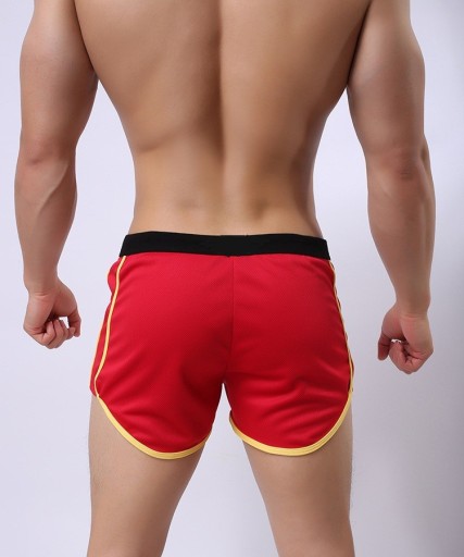 Herre strandshorts - Rød