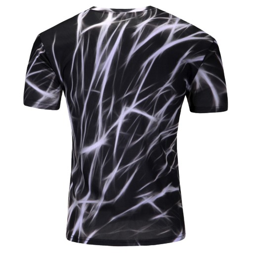 Herre T-shirt med 3D-print