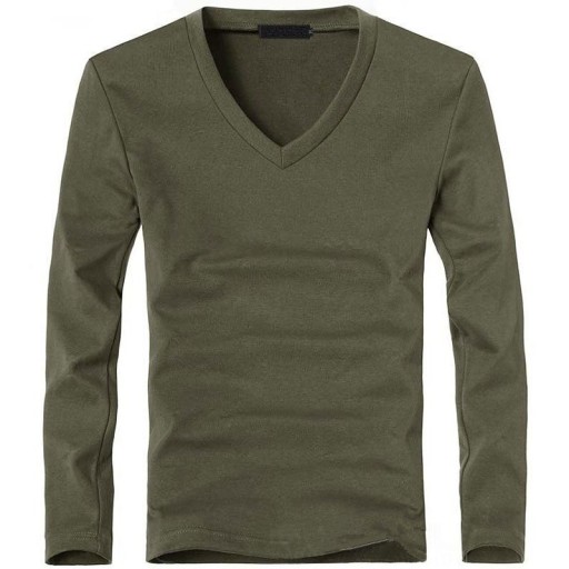 Herre T-shirt med lange ærmer T2041