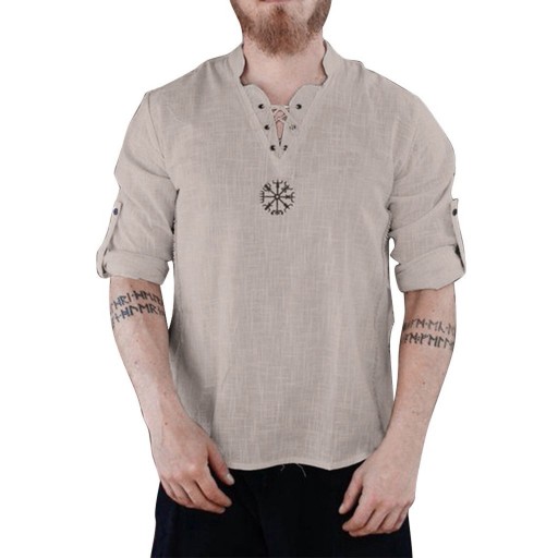 Herre T-shirt med lange ærmer T2243