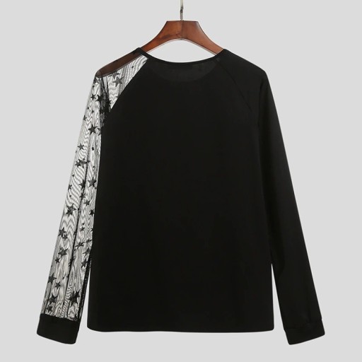 Herre T-shirt med lange ærmer T2379
