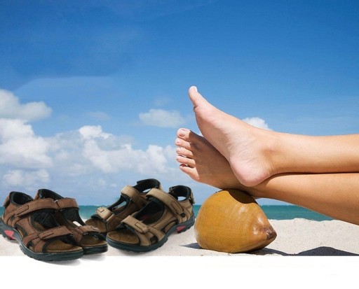 Herre udendørs sandaler