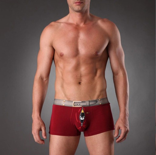 Herreboksershorts med bamse Herreboksershorts med bamse