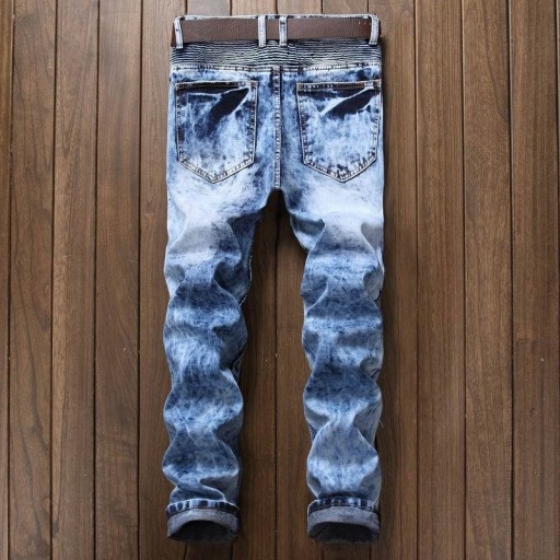 Herrejeans med knælynlåse