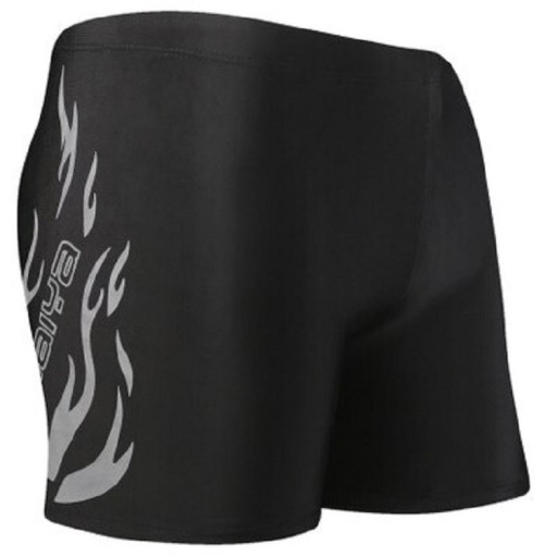 Herren-Badeanzug mit Flammen F965