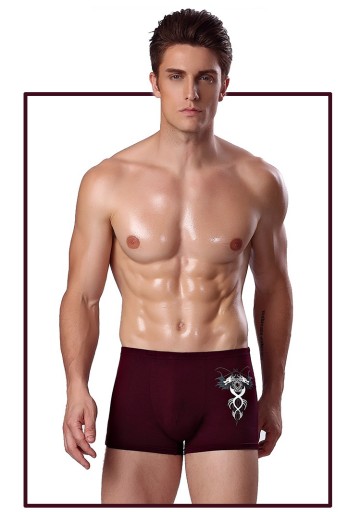 Herren-Boxershorts mit Drachen